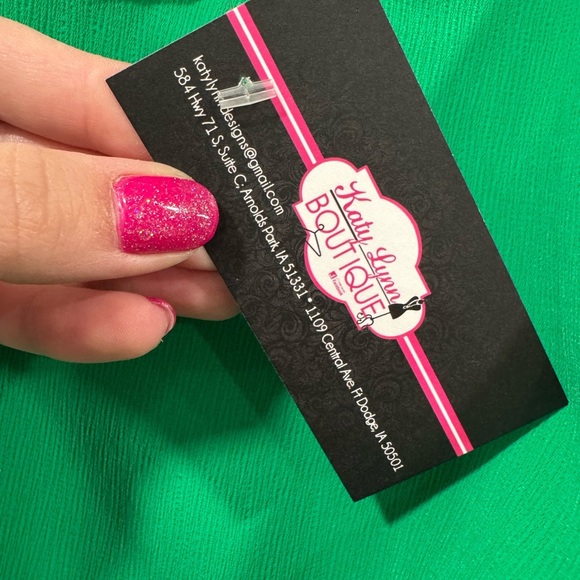 NWT TCEC Green Dress - Picture 6 of 7